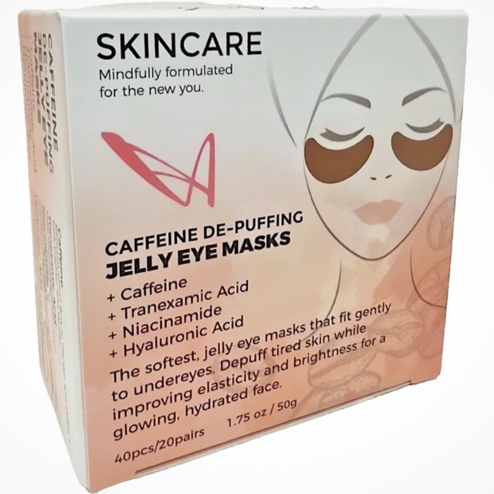 Caffeine De-Puffing Jelly Eye Masks
